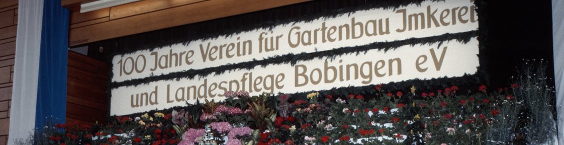 GV Bobingen 100-jähriges Jubiläum Bannerbild